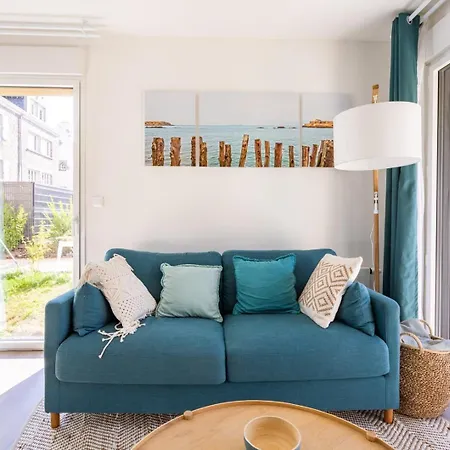 Le Celadon - Joli T3 Moderne - 2 Avec Apartment Cancale